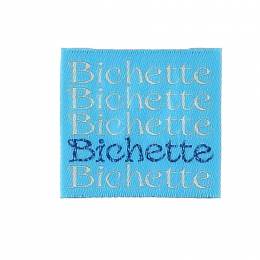 &Eacute;tiquette &agrave; coudre "bichette" - vrac - 70