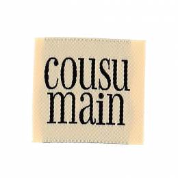 &Eacute;tiquette &agrave; coudre "cousu main" - vrac - 70
