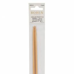 Aiguille à tricoter bambou 35 cm 4,5 - 70