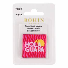 Étiquette à coudre "Dolce Vita" Hola Guapa x4 - 70