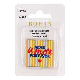 Étiquette à coudre "Dolce Vita" More Amor  x4 - 70