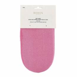 Gant velours anti peluche 26x14cm rose - 70