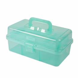 Boîte à couture vert lagon - 70