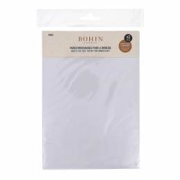 Papier hydrosoluble autocollant broderie A5 x2 - 70