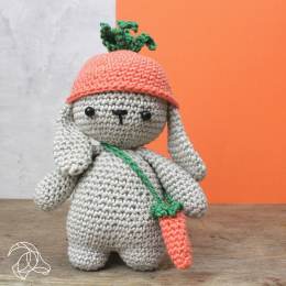 Kit crochet Hardicraft - frank le lapin carotte - 81