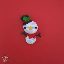 Kit crochet Hardicraft -  bonhomme de neige à suspendre - 81