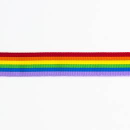 Ruban gay arc-en-ciel 18mm - 84