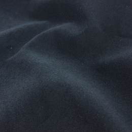 Coupon tissu velours 100x70 cm noir - 98