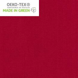 Tissu toile de coton rouge - 98