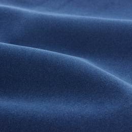 Tissu velours ras bleu nuit - 98