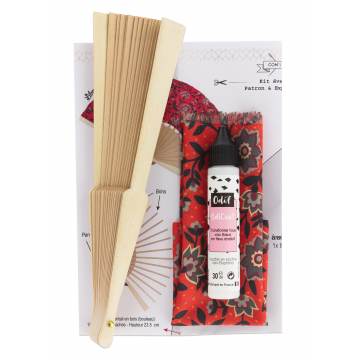 Kit &eacute;ventail grand mod&egrave;le en Liberty Com'1 Id&eacute;e - 1000