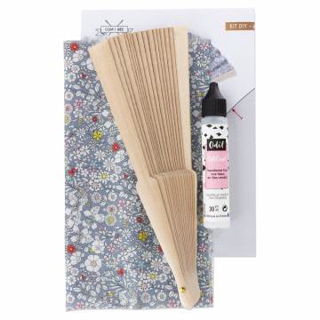 Kit &eacute;ventail grand mod&egrave;le en Liberty Com'1 Id&eacute;e - 1000