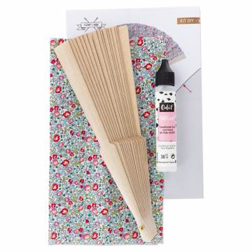 Kit &eacute;ventail grand mod&egrave;le en Liberty Com'1 Id&eacute;e - 1000