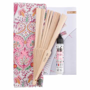 Kit &eacute;ventail grand mod&egrave;le en Liberty Com'1 Id&eacute;e - 1000