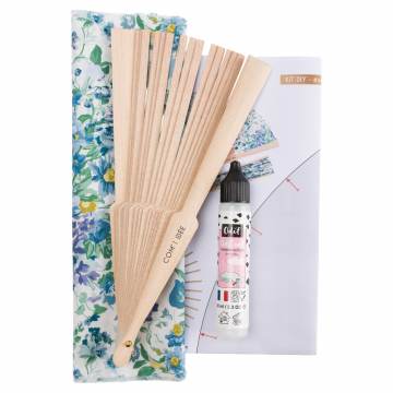 Kit &eacute;ventail grand mod&egrave;le en Liberty Com'1 Id&eacute;e - 1000