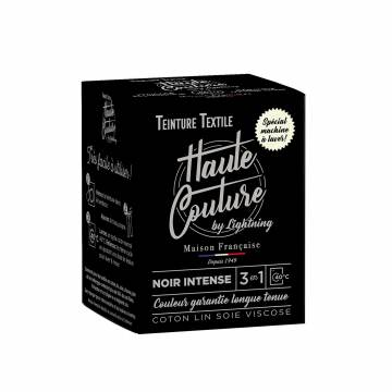 Teinture textile Haute Couture noir intense - 103