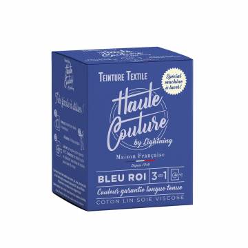Teinture textile Haute Couture bleu roi - 103