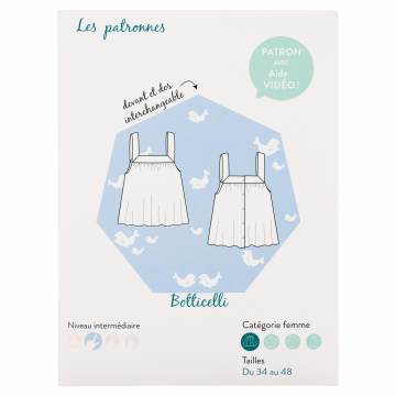 Patron Les patronnes d&eacute;bardeur femme - 115