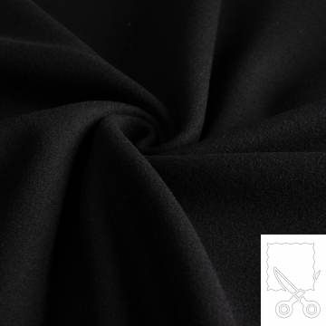 Coupon lainage noir - 138