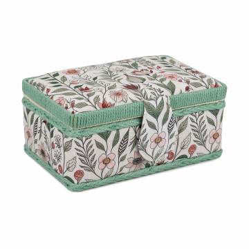 Boite à couture motif fleurs - 14
