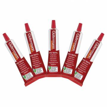 Colle couture Gutermann sans solvant x 5 tubes - 149