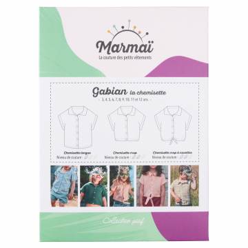 Patron Marma&iuml; chemisette gabian 3 - 12 ans - 152