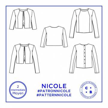 Patron Coralie Bijasson&reg; top nicole t34/48 - 168