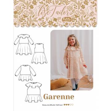 Patron Lise Tailor robe petite garenne t2/12ans - 173