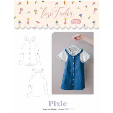Patron Lise Tailor robe petite pixie t2/12ans - 173
