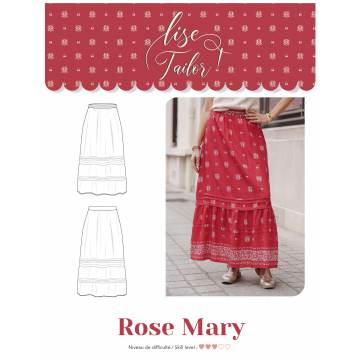 Patron Lise Tailor jupe rose mary t34/48 - 173