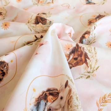 Tissu de L'atelier de Jess & Caro coton imprim&eacute; - &eacute;lise - 179