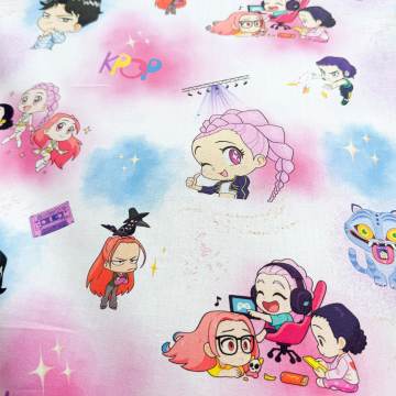 Tissu de L'atelier de Jess & Caro coton imprim&eacute; - Golden - 179