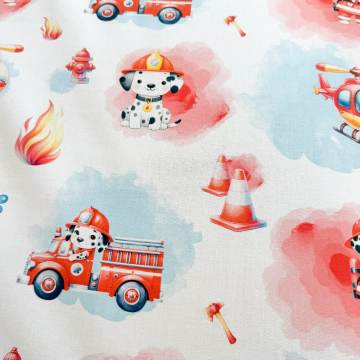 Tissu de L'atelier de Jess & Caro coton imprim&eacute; - marcus - 179