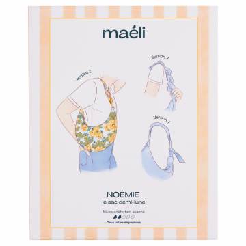 Patron Ma&eacute;li Paris sac demi-lune noemie - 201