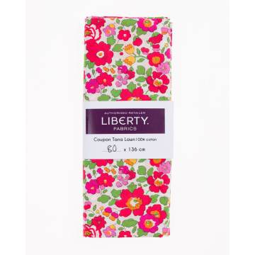 Coupon tissu Liberty Fabrics Tana Lawn&reg; betsy 80 cm - 34