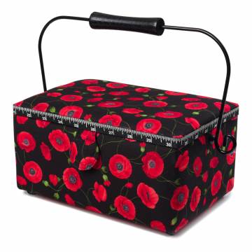 Boite &agrave; couture coquelicot - 367