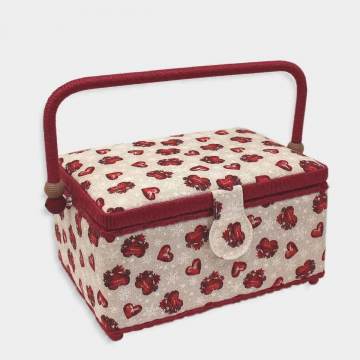 Boîte à couture cœurs - 367