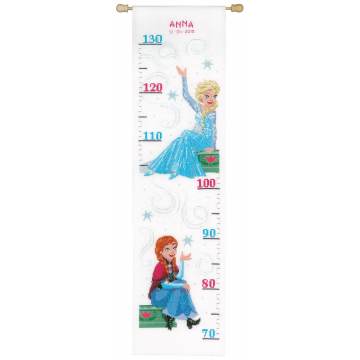 Kit toise au point compt&eacute; Disney frozen soeurs - 4