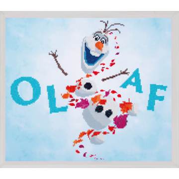 kit Diamond painting Disney Olaf 47x42 cm - 4