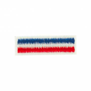 Thermocollant France, bleu blanc rouge 3,5x1,2 cm - 408