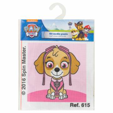 Kit canevas enfant 12x12 Paw Patrol Stella - 480