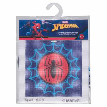 Kit canevas enfant 12x12 Spiderman - 480