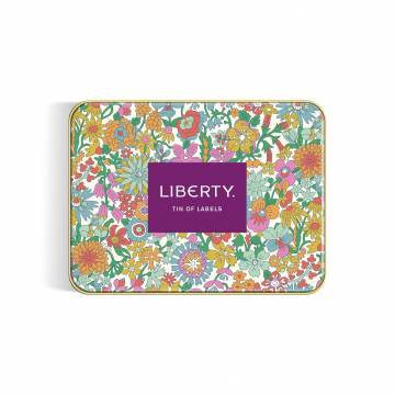 Bo&icirc;te de 72 &eacute;tiquettes autocollantes Liberty - 5