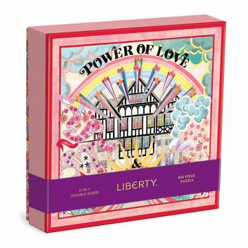 Puzzle double face Liberty "Power of love" - 500 pi&egrave;ces - 5