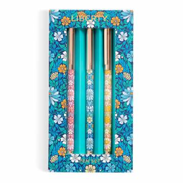 Set de 3 stylos Liberty Moon flower - 5