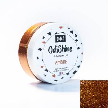 Peinture Odif paillettes en gel OdiShine ambre 70ml - 69