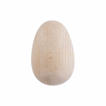 Oeuf &agrave; repriser en bois sous blister - 70