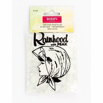 Capuche pluie transparente - 70