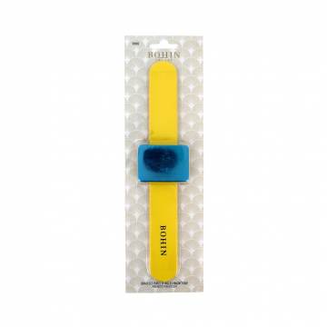 Bracelet porte épingles magnétique jaune - 70
